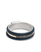 18kt rose gold and sterling silver diamond ring